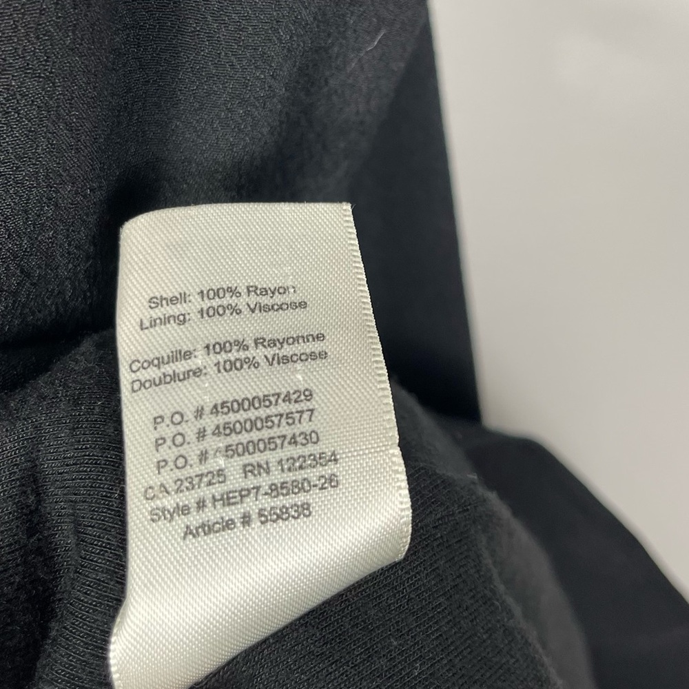 ARITZIA Wilfred Free Vivienne Dress Black L Minimalist Slip Mini Spaghetti Strap - Picture 9 of 11